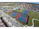 Community amenities including tennis and basketball courts at 13839 Larkton Ln, Orlando, FL 32832