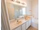 Bathroom boasts double sinks, a garden tub, and a shower at 4028 Navigator Way, Kissimmee, FL 34746