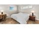 Spacious bedroom with a king-size bed and ample closet space at 335 N Causeway # B010, New Smyrna Beach, FL 32169