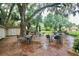 Outdoor patio area with brick pavers and seating at 437 Oak Haven Dr # 437, Altamonte Springs, FL 32701