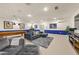 Game room features a pool table, sectional sofa and home bar at 9525 Mcnorton Rd, Altamonte Springs, FL 32714