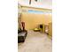 Home gym with stone wall, punching bag and exercise equipment at 9525 Mcnorton Rd, Altamonte Springs, FL 32714