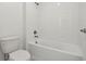 Simple bathroom with a shower/tub combo at 27512 Stellar Sea Way, Howey In The Hills, FL 34737