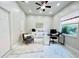 Bright office with window, desk and comfortable chair at 9060 Heritage Bay Cir, Orlando, FL 32836
