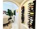Wine storage with a variety of red and white wines at 9060 Heritage Bay Cir, Orlando, FL 32836