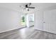 Spacious bedroom with ceiling fan and an ensuite bathroom at 2261 Greenway St, Sanford, FL 32771