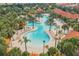 Resort-style community pool with surrounding amenities at 5299 Wildwood Way, Davenport, FL 33837