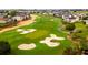 Aerial view of golf course and homes at 7652 Whisper Way # 302, Reunion, FL 34747