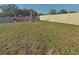 Large backyard with playground set and privacy fence at 181 Silver Maple Bnd, Davenport, FL 33837