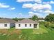 Modern house exterior with a two-car garage and landscaping at 506 Ellie Ct, Apopka, FL 32703