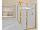 Bathroom with shower/tub combo and a large vanity at 401 New Providence Promenade # 12401, Davenport, FL 33897