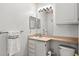 Clean bathroom with single sink vanity and toilet at 8810 Dunes Ct # 203, Kissimmee, FL 34747