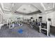 Fitness center with various cardio and strength equipment at 8810 Dunes Ct # 203, Kissimmee, FL 34747