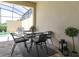 Patio with seating area and view of the pool at 1505 Carey Palm Cir, Kissimmee, FL 34747