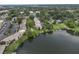 Aerial view of waterfront condo community with lake access at 200 Maitland Ave # 2, Altamonte Springs, FL 32701