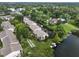 Aerial view of community with lake access and lush landscaping at 200 Maitland Ave # 2, Altamonte Springs, FL 32701