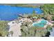 Resort-style amenities including pool, beach, and lake access at 315 Lucaya Loop # 315, Davenport, FL 33897