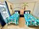 bedroom with twin beds and nautical-themed decor at 4805 Clock Tower Dr, Kissimmee, FL 34746
