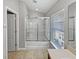 Bathroom boasts a shower/tub combo and updated vanity at 10888 Eclipse Lily Way # 62A, Orlando, FL 32832