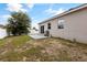 Backyard with patio and a small tree at 1100 James Way, Kissimmee, FL 34759