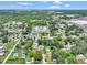 Aerial view of neighborhood, highlighting property location at 1825 Ruby St, Lakeland, FL 33815