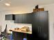 Garage workshop with custom cabinets and workbench at 1077 Sugar Loaf Key Loop, Lady Lake, FL 32159