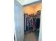 Walk-in closet with ample hanging space and shelving at 5518 Metrowest Blvd # 207, Orlando, FL 32811