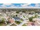 Aerial view of a residential neighborhood at 1450 Cricket Ct, Longwood, FL 32750
