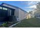 Home exterior showcasing AC unit and landscaping at 132 Meadow Blvd, Sanford, FL 32771