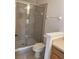 Bathroom with shower, toilet and sink at 3514 Victoria Pines Dr # 148, Orlando, FL 32829