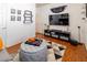 Home theater with large screen TV and cozy seating at 333 Navarra Ln, Davenport, FL 33837