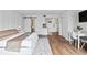 Open studio layout featuring bedroom, kitchen, and dining area at 6165 Carrier Dr # 1214, Orlando, FL 32819
