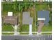 Aerial view showing a single-Gathering home with a driveway at 143 Bob Thomas Cir, Sanford, FL 32771