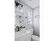 Clean bathroom with white vanity and walk-in shower at 143 Bob Thomas Cir, Sanford, FL 32771