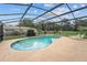 Relaxing kidney-shaped pool with screened enclosure at 274 N Ranger Blvd, Winter Park, FL 32792
