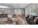 Open living space with seating area and dining area at 274 N Ranger Blvd, Winter Park, FL 32792