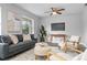 Living area with comfy seating and a modern aesthetic at 274 N Ranger Blvd, Winter Park, FL 32792