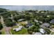 Aerial view of waterfront homes and neighborhood at 515 N Boyd St, Winter Garden, FL 34787