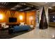 Stylish lobby featuring mid-century modern furniture and decor at 155 S Court Ave # 2310, Orlando, FL 32801