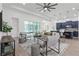 Relaxing living room with comfortable seating and view at 3429 Boggy Creek Rd, Kissimmee, FL 34744
