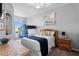 Spacious bedroom with a bunk bed, crib, and plenty of room for sleeping at 618 Brunello Dr, Davenport, FL 33897