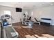 Fitness center with cardio and strength training equipment at 618 Brunello Dr, Davenport, FL 33897