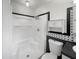 Bathroom with white tub and shower at 171 Ronnie Dr, Altamonte Springs, FL 32714