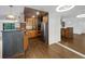 Updated kitchen features wood cabinets, stainless steel appliances, and a breakfast bar at 171 Ronnie Dr, Altamonte Springs, FL 32714