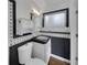 Small bathroom with white vanity and flooring at 171 Ronnie Dr, Altamonte Springs, FL 32714