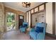Sunroom with brick walls and view of backyard at 1689 Lakeshore Dr, Eustis, FL 32726