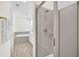 Bathroom with soaking tub and walk-in shower at 8016 Flip Flop Way, Kissimmee, FL 34747