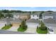 Aerial view of houses and garages in a community at 11109 Folklore St, Winter Garden, FL 34787