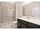 Bathroom with shower, vanity, and toilet at 2361 Crescent Moon St, Kissimmee, FL 34746