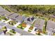 Aerial view of house and neighborhood, showcasing curb appeal at 2361 Crescent Moon St, Kissimmee, FL 34746